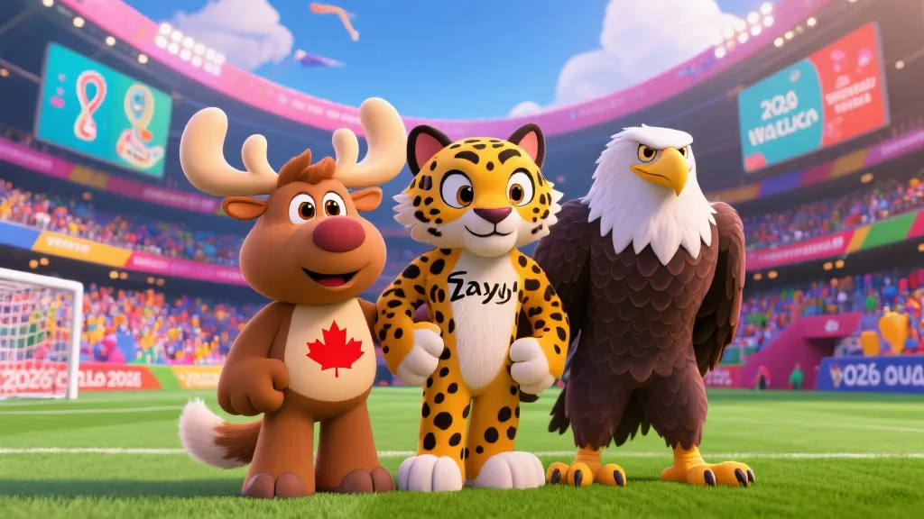 揭秘2026世界杯吉祥物：Maple、Zayu与Clutch背后的文化密码与狂欢寓意